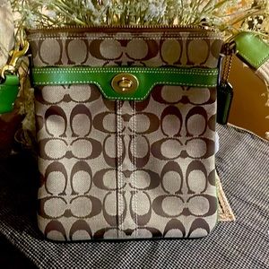 Womens cross body Coach bag